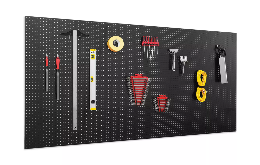 Pegboard tool storage