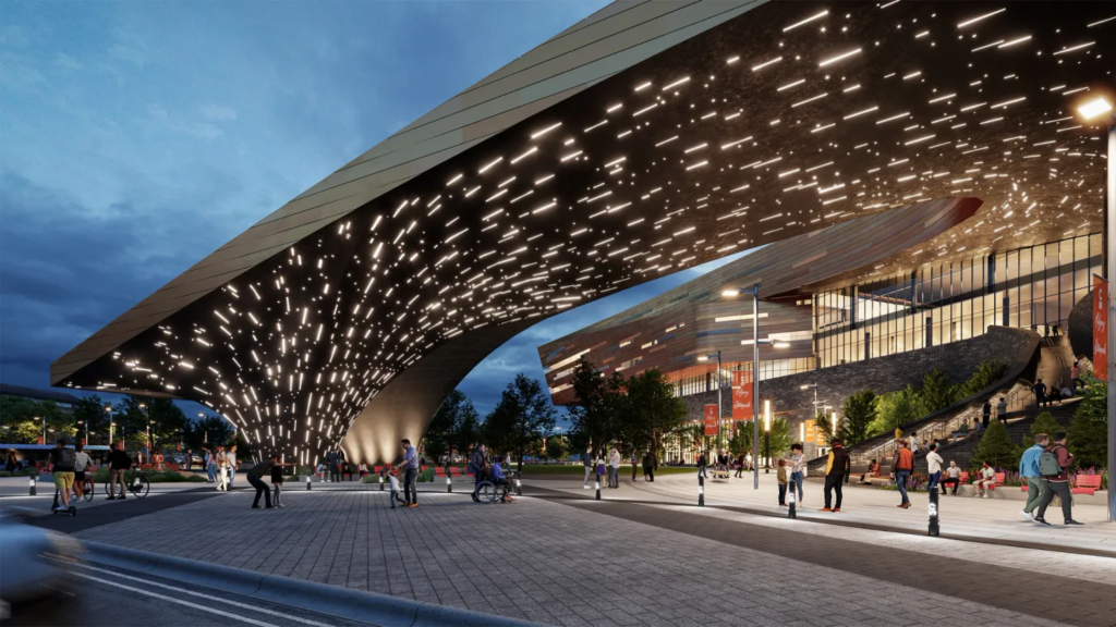 BMO Centre expansion render