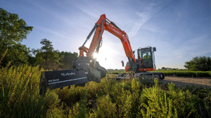 Kubota KX080-5 compact excavator