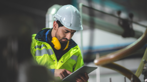 Construction safety inspector