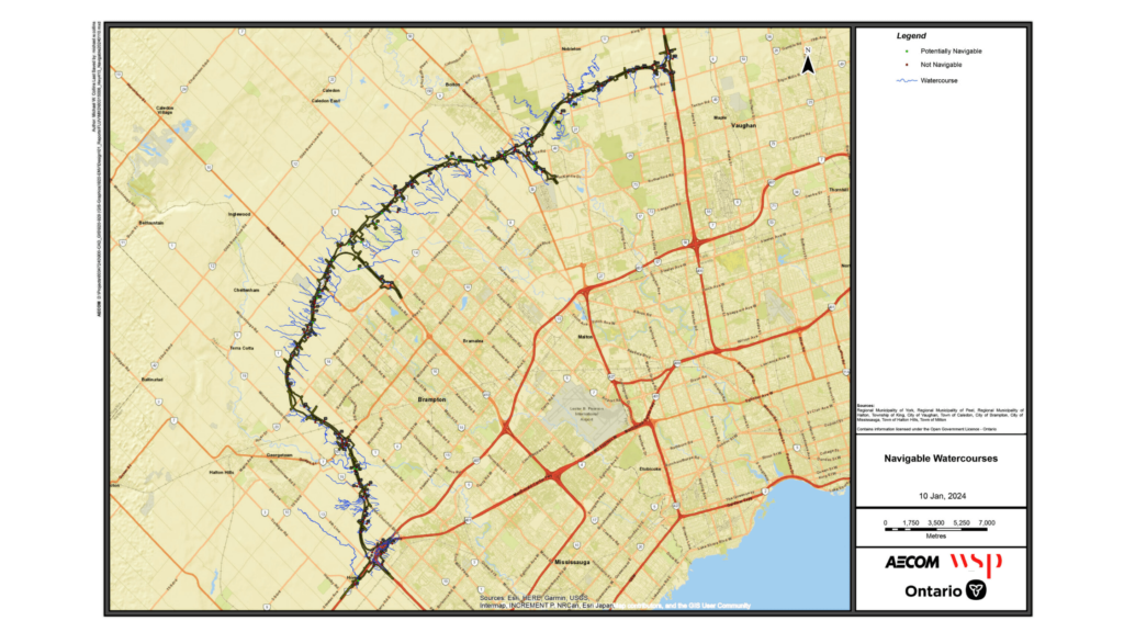 Highway 413 proposed route