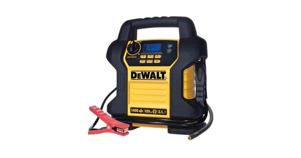 DeWALT DXAEJ14 1400 Peak Amp Jump Starter