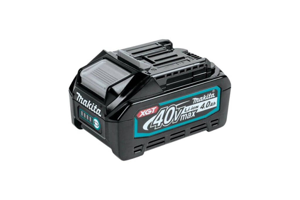 Makita’s 40V max XGT 4.0Ah high power battery