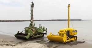 komatsu amphibious dozer