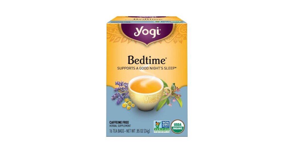 yogi bed time tea