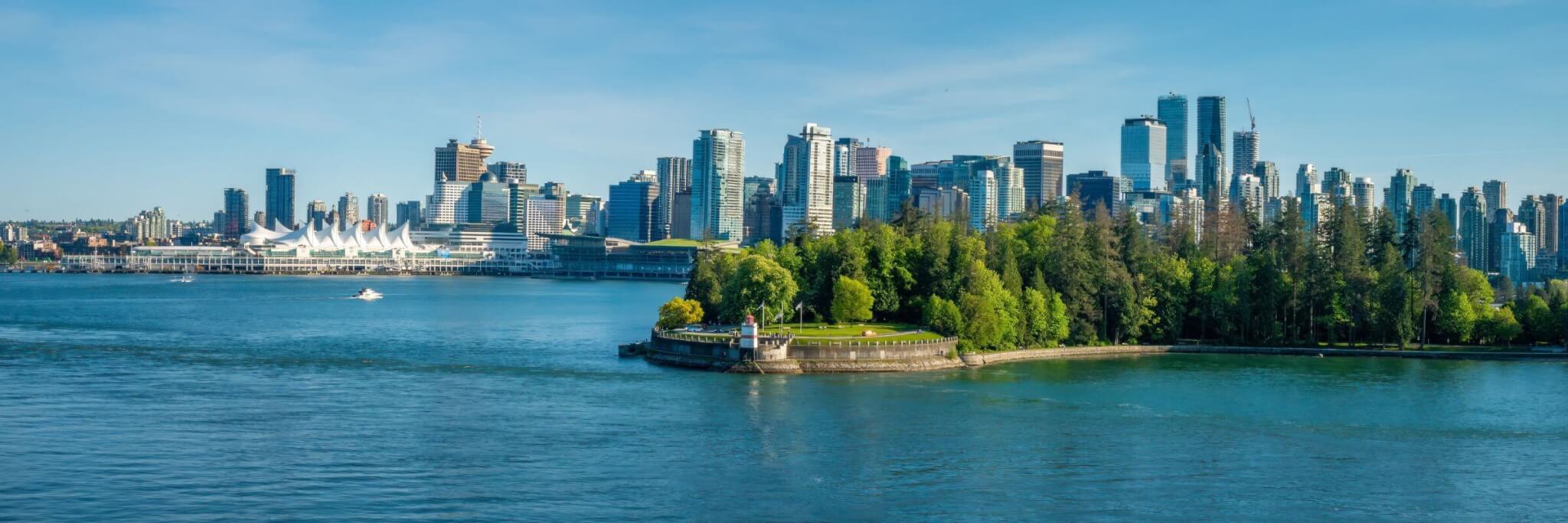 BC vancouver skyline
