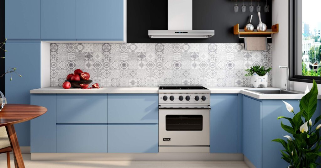 Bold kitchen color