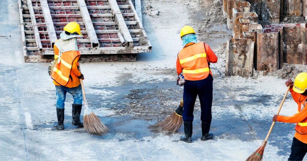 Extreme cold in construction