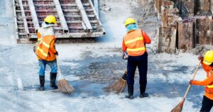 Extreme cold in construction