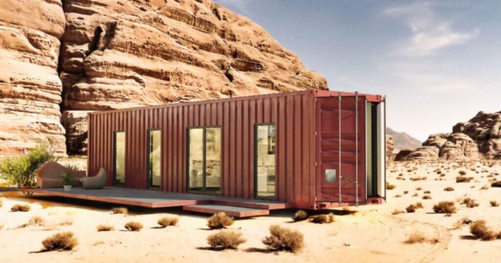 Luckdrops container home