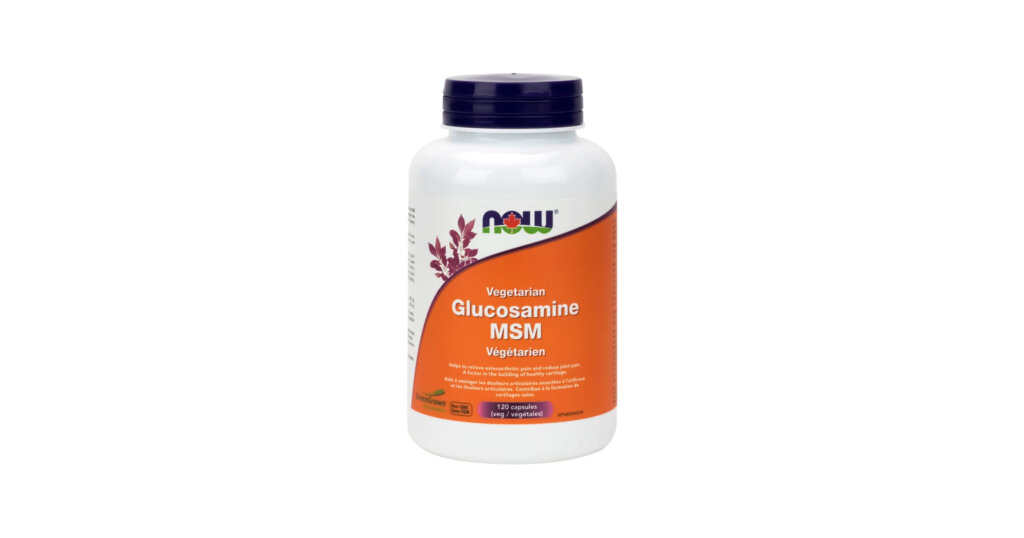 NOW Vegetarian Glucosamine & MSM