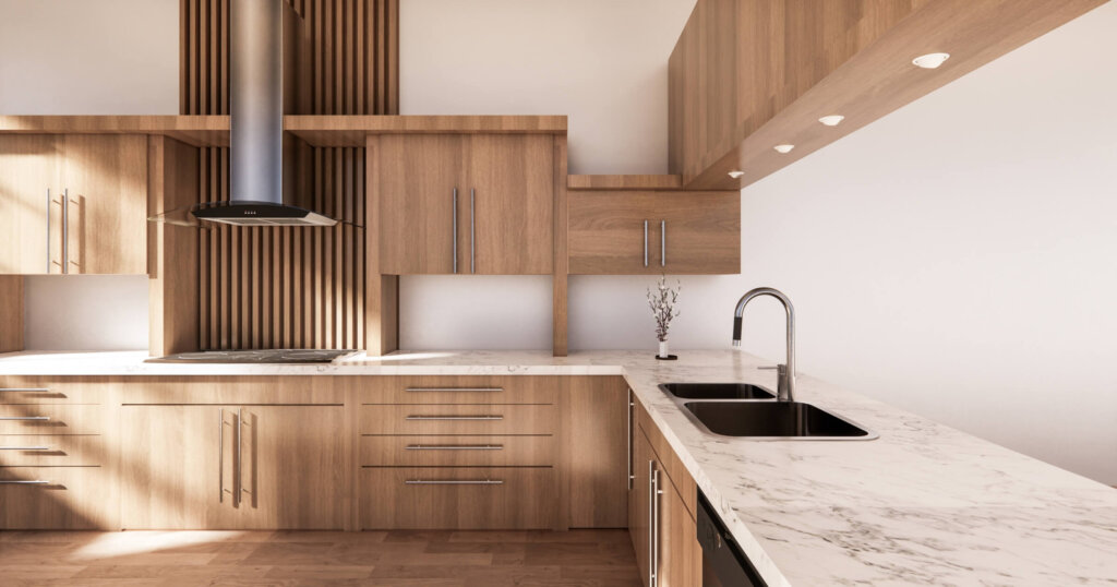 Natural designed kitchen
