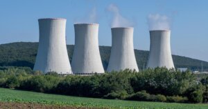 Nuclear power plant banner