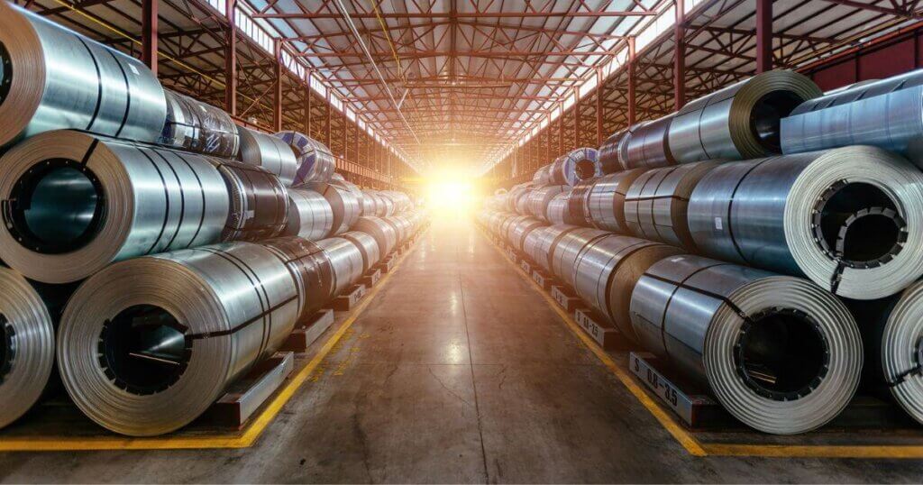 Steel manufacturing storage facility