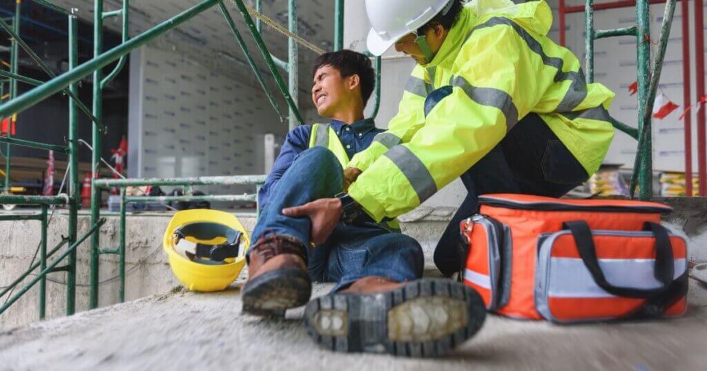 workplace injury in construction