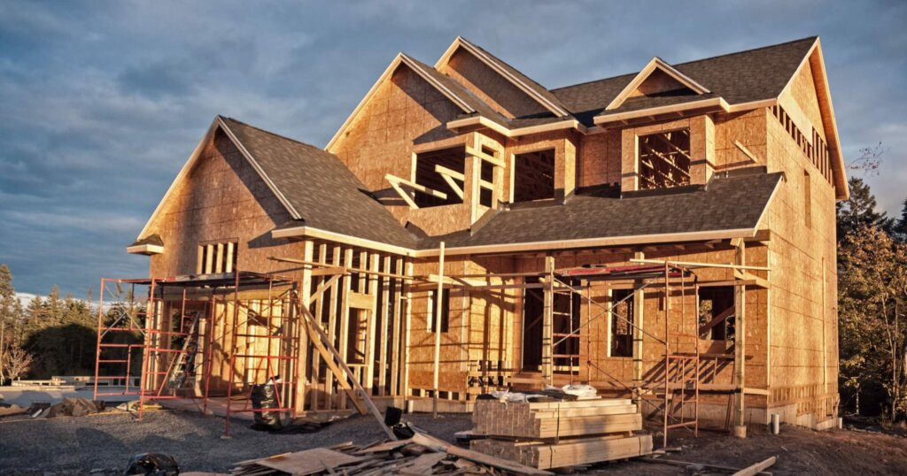 home being built