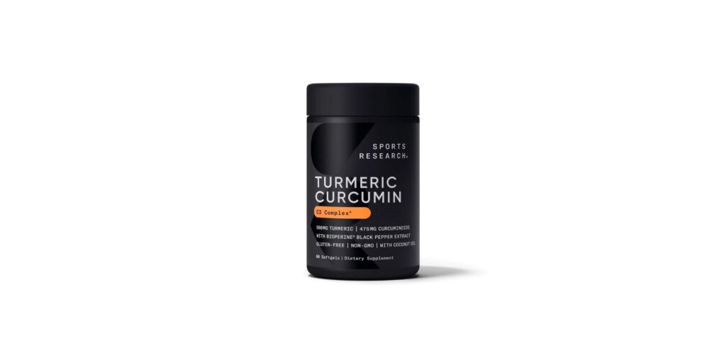 sports research turmeric supplement