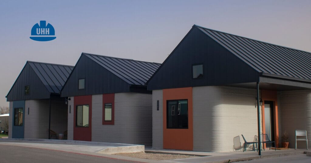 3d printed homes mockup