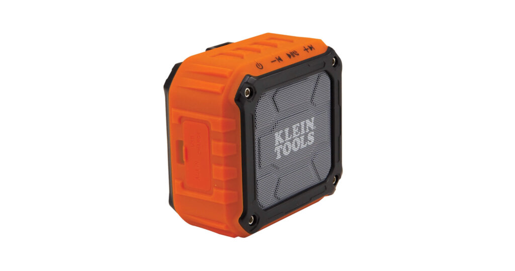 Klein Tools bluetooth job site speaker