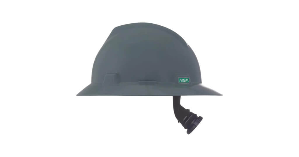MSA V-Gard Full Brim Hard Hat