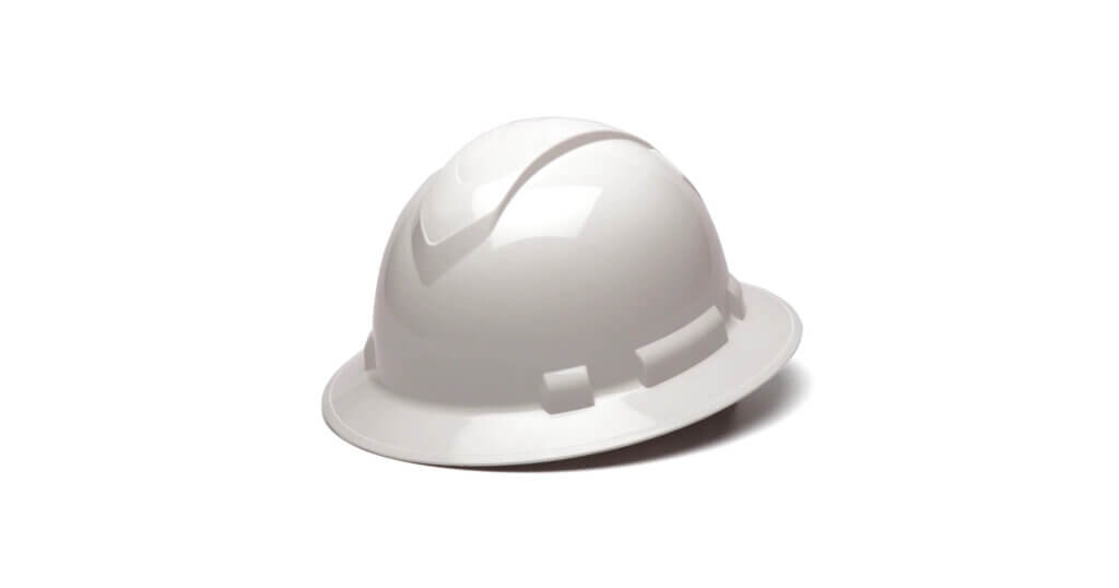 Pyramex Ridgeline Full Brim Hard Hat