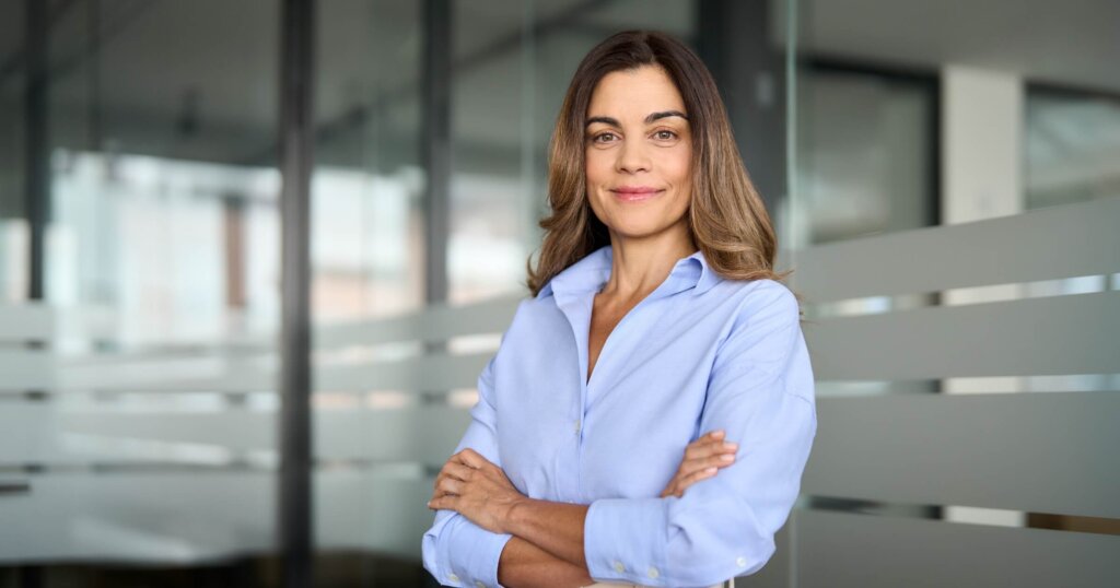 Female construction CEO
