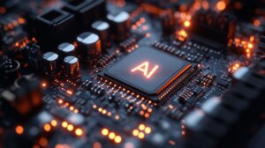 Ai Logo On A Chip