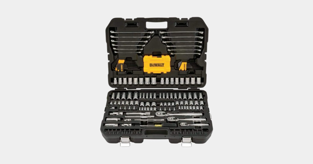 DEWALT Mechanics Tools Kit and Socket Set, 168-Piece