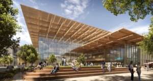 Houston convention district rendering