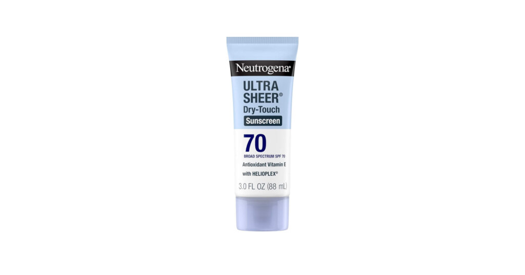 Neutrogena Ultra Sheer Dry-Touch Sunscreen SPF 70