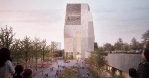 Obama presidential center rendering