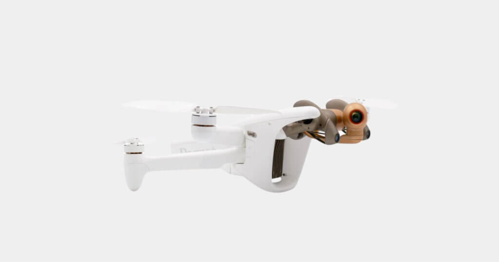 side view of Parrot Anafi Ai drone