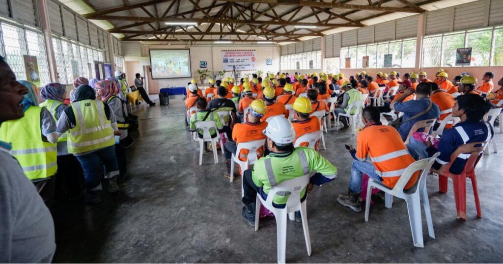 Safety course in session