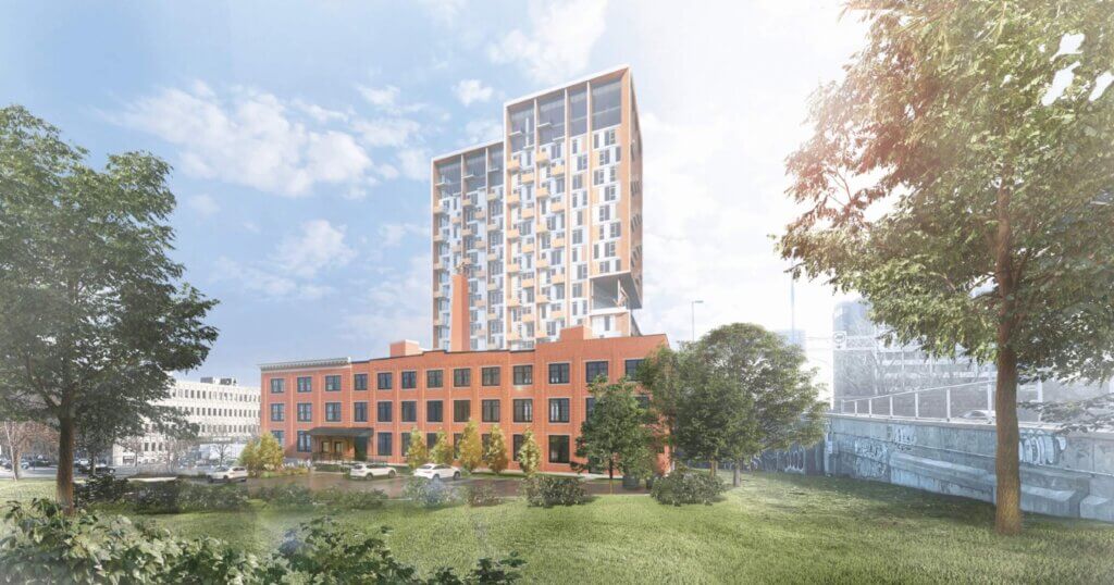 1600 Av. de Lorimier affordable housing project rendering