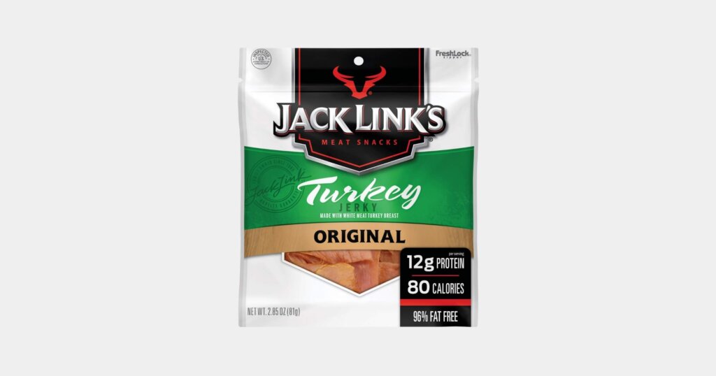 gas station Jack Link Turkey jerky