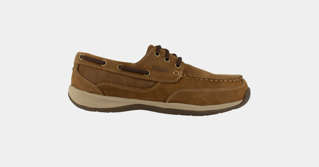 Rockport Works Sailing Club steel toe shoes