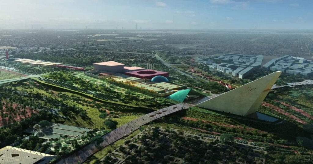 Royal Arts Complex rendering in Saudi Arabia