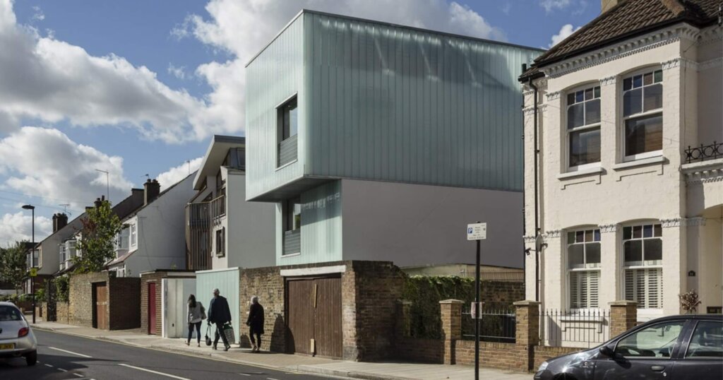 Image of the slip house in london