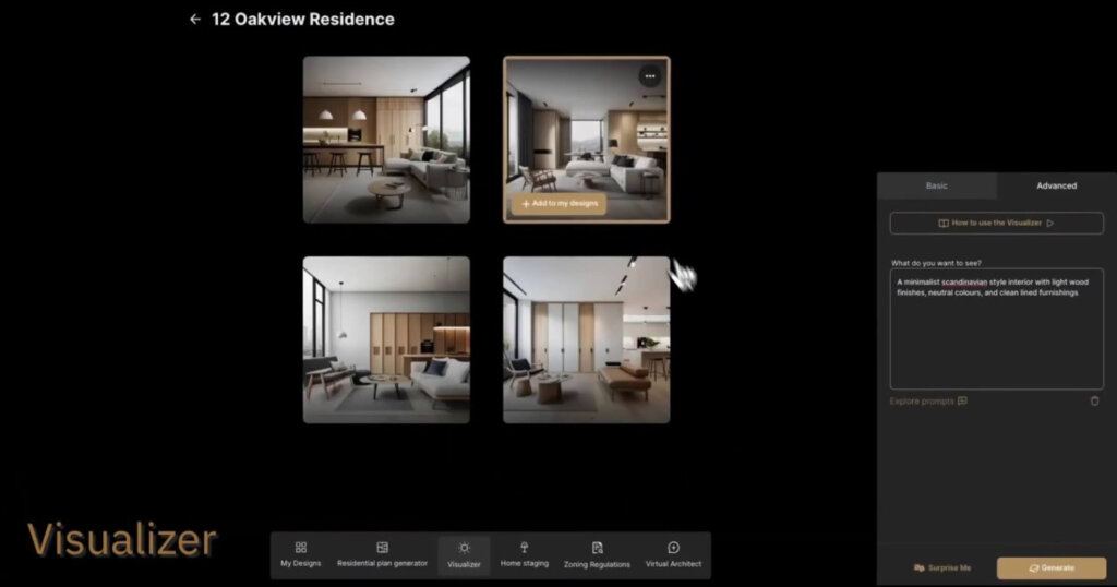 makeit.ai visualizer demo