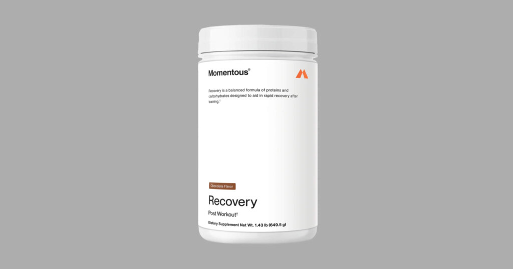 Momentous Recovery protein powder