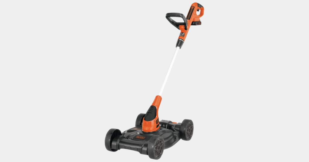 BLACK+DECKER 3-in-1 String Trimmer/Edger & Mower
