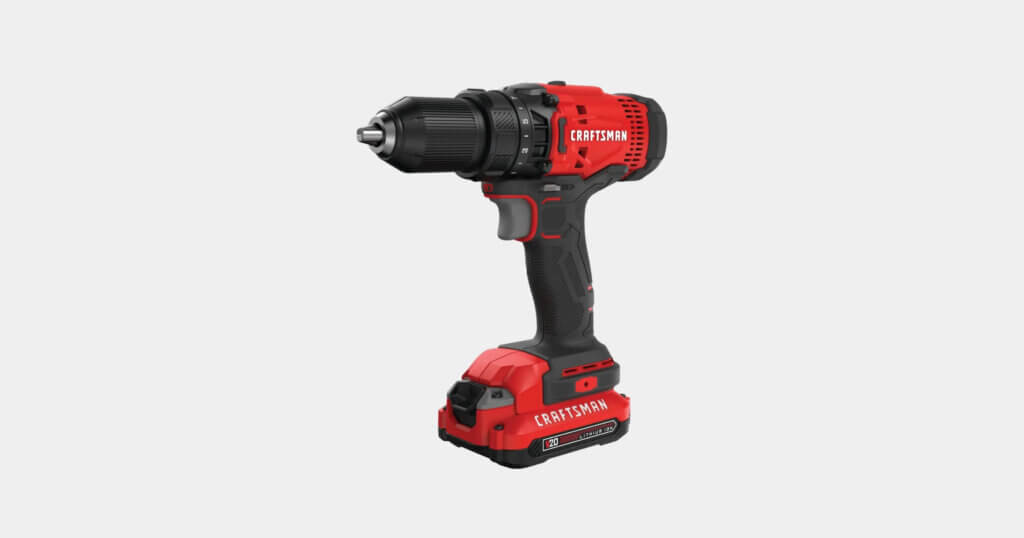 Craftsman V20 1/2-In. Cordless Drill/Driver Kit.