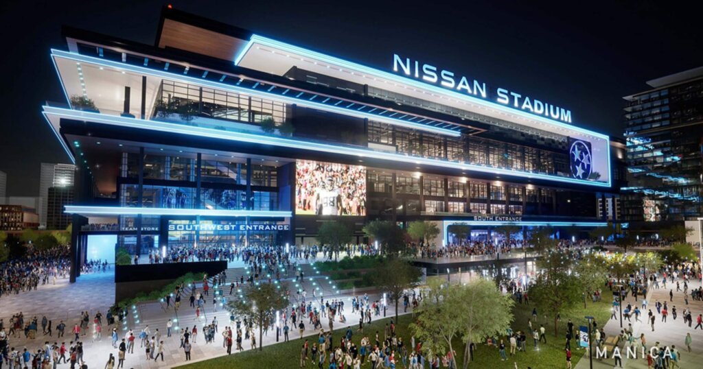 Nissan Stadium rendering
