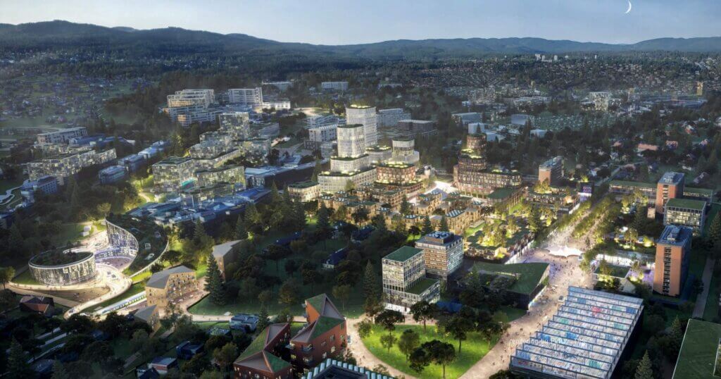 Oslo Science City project by  Bjarke Ingels Group