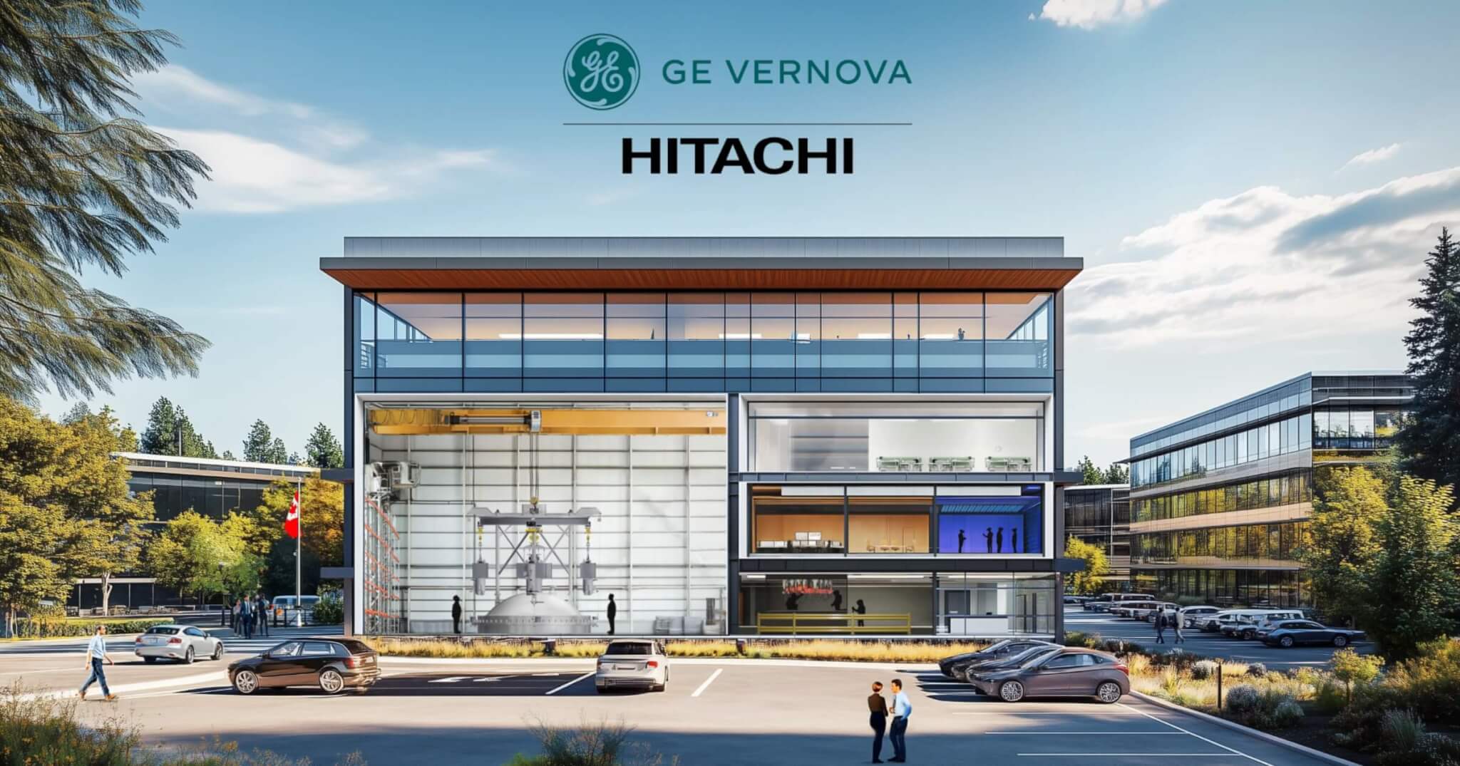 Rendering of BWRX-300 Engineering and Service Centre