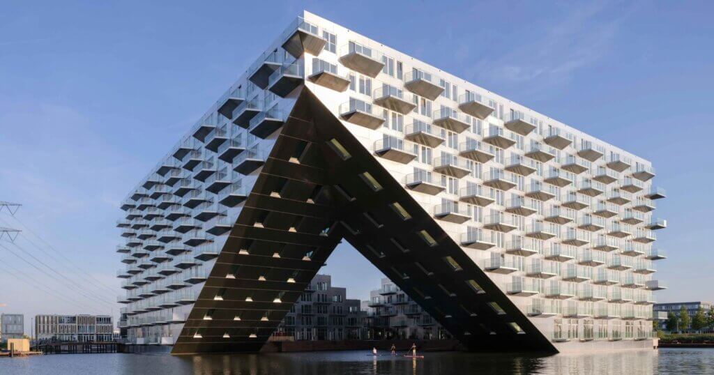 Sluishuis project by Bjarke Ingels Group