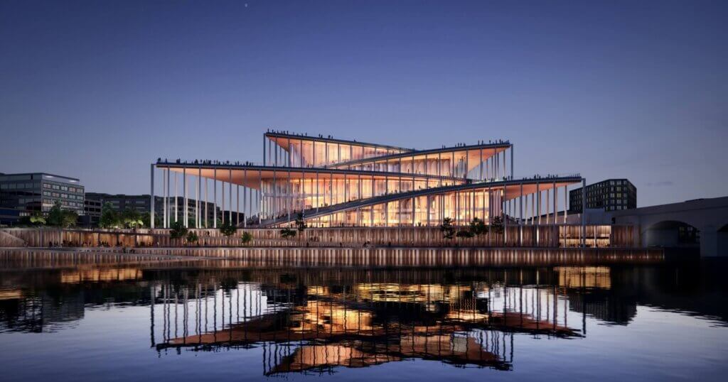 Vltava Philharmonic Hall by BIG