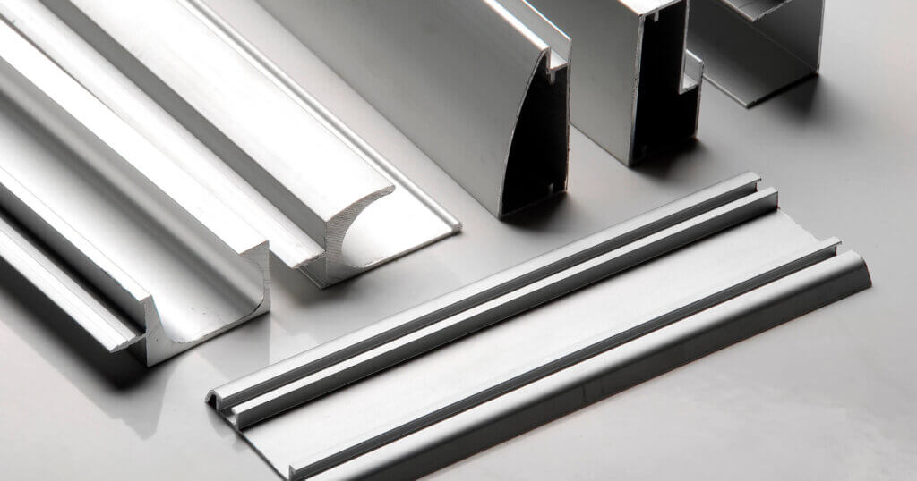 Aluminum profile for window, door, bathroom box