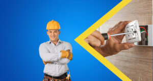 Banner for electricians