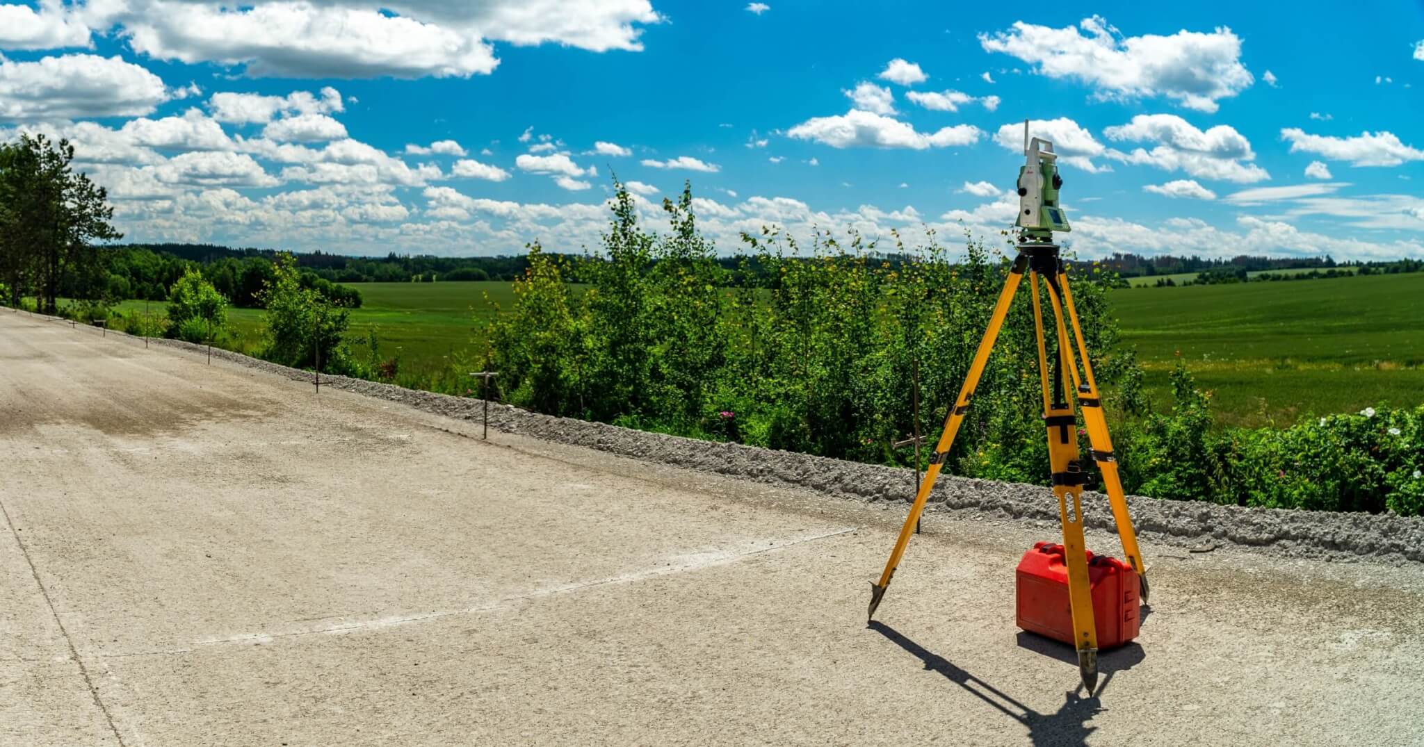 land surveyor banner